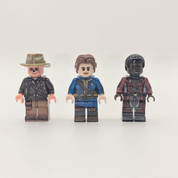 Fallout minifigure set lego-compatible Cooper Lucy Maximus