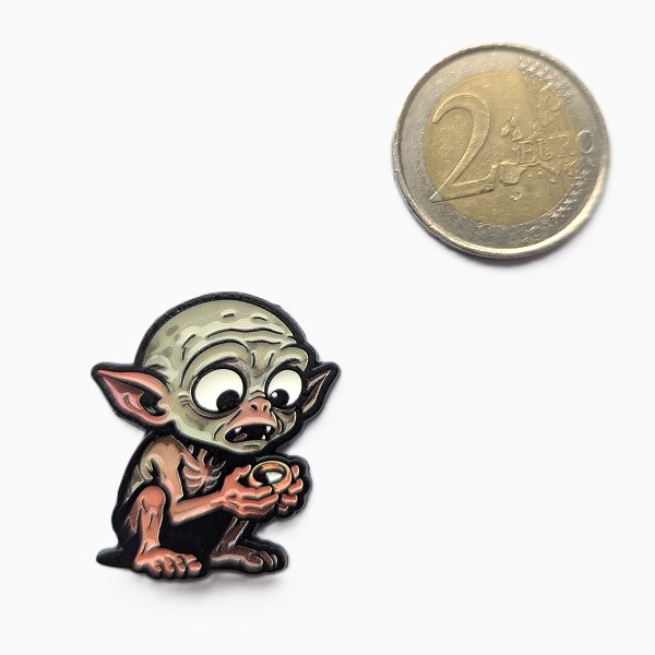 Gollum Smeagol (Lord of the Rings) Enamel Pin Brooch