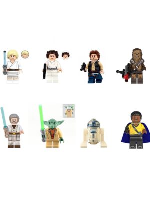 Star Wars Heroes lego-compatible minifigure bundle 8-pack set