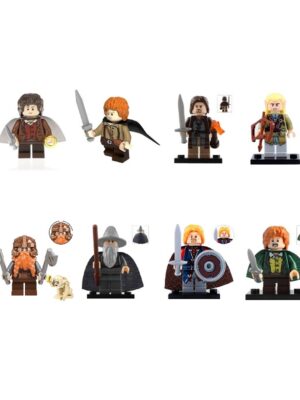 Lord of the Rings Fellowship of the Ring Minifigure Bundle 8-pack