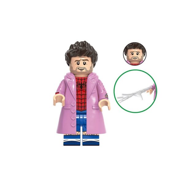 Peter parker across the spider-verse marvel lego-compatible minifigure gh0199