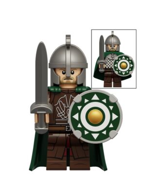 Rohan Warrior Lord of the Rings War of the Rohirrim lego-compatible minifigure XP581