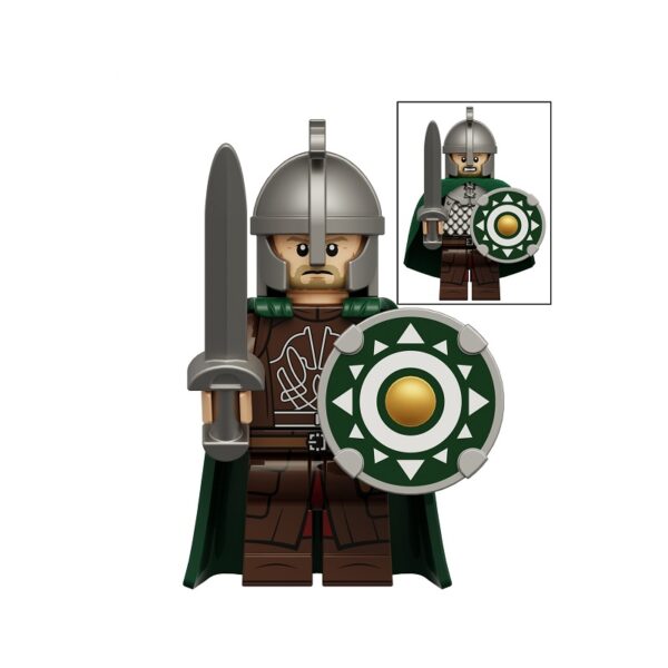 Rohan Warrior Lord of the Rings War of the Rohirrim lego-compatible minifigure XP581