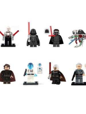 Star Wars Villains lego-compatible minifigure bundle 8-pack
