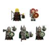 Lord of the Rings War of the Rohirrim lego-compatible minifigure 5-pack bundle set