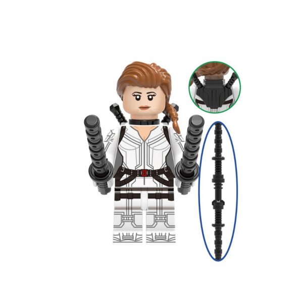 Black Widow (White Suit) Marvel Minifigure XH1379