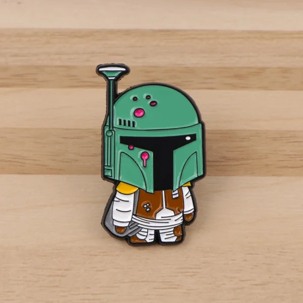 Boba Fett Star Wars enamel pin bundle
