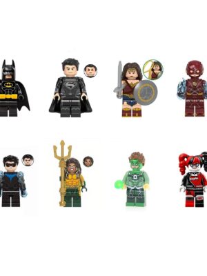 DC Comics Super Hero minifigure bundle 8-pack lego-compatible