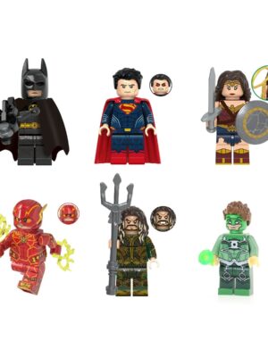 Justice League DC Comics Minifigure Bundle 6-pack