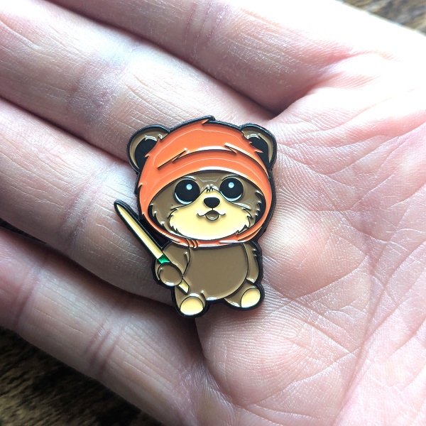 Ewok Star Wars Enamel Pin Ewok Star Wars Enamel Pin
