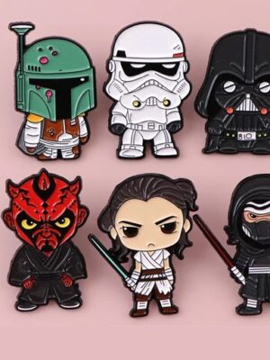 Star Wars enamel pin bundle 6-pack
