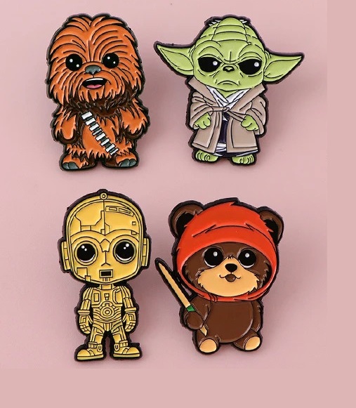 Star Wars Enamel Pin Badge Collection Star Wars Enamel Pin Badge Collection