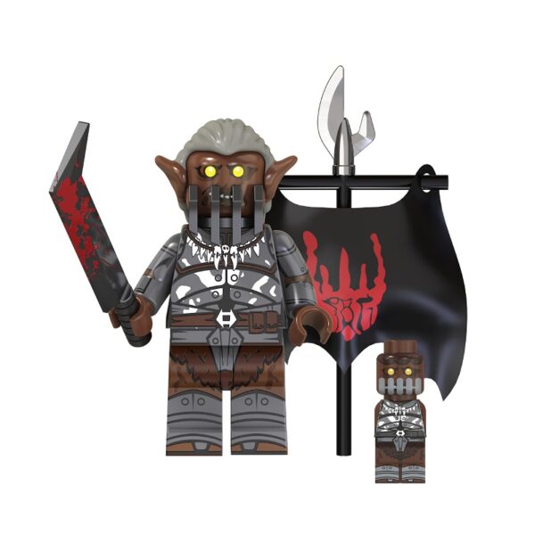 Uruk-Hai Lord of the Rings Minifigure LOTR TV5064