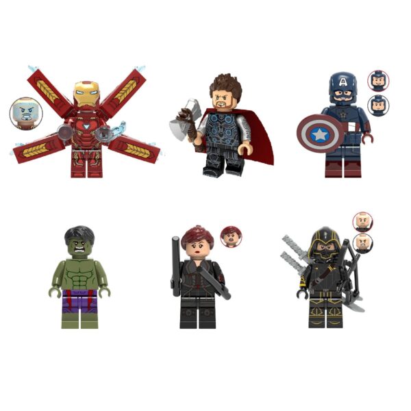 Avengers Marvel Minifigure Bundle 6-pack