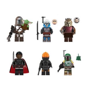 The Mandalorian Star Wars Minifigure Bundle 6-pack