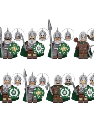 Lord of the Rings Rohan Warriors Minifigure Bundle KT1046