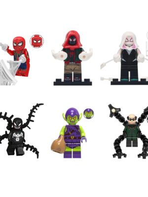 Spider-Man Heroes & Villains Marvel Minifigure Bundle (6-Pack)