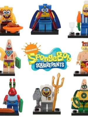 SpongeBob SquarePants Minifigure Bundle (8-Pack)