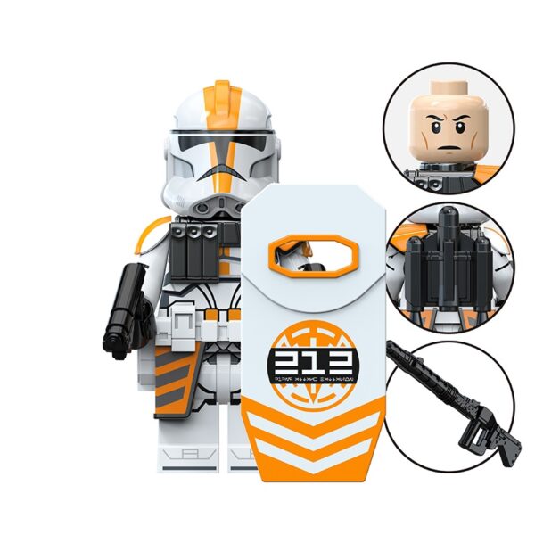 212th Attack Battalion Clone Trooper Star Wars minifigure TV8134 lego-compatible