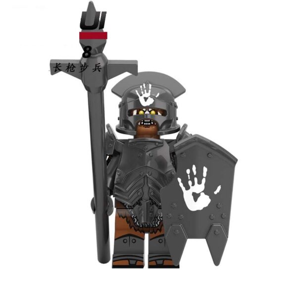 Uruk-Hai Rifle Infantry Lord of the Rings Minifigure XP258 Uruk-Hai Rifle Infantry Lord of the Rings Minifigure XP258