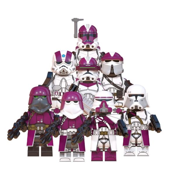 21st Nova Corps Galactic Marines Star Wars Minifigure Bundle 8-pack WM6214