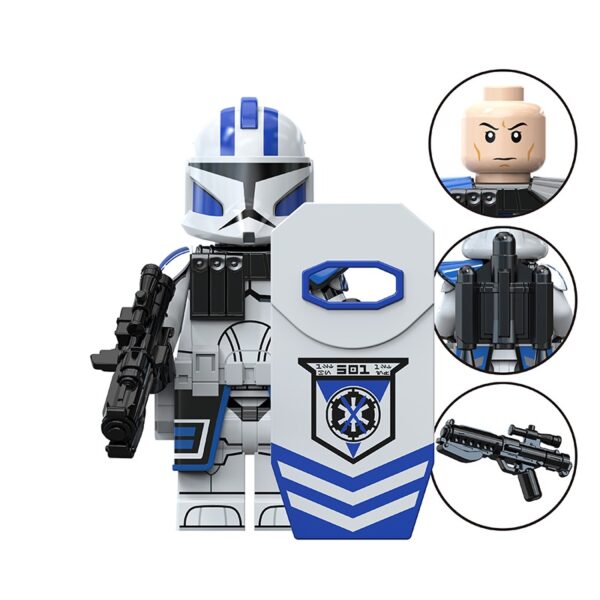 501st Legion (Echo) Clone Trooper Star Wars Minifigure tv8114