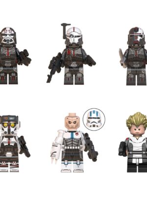 Clone Force 99 The Bad Batch Star Wars Minifigure Bundle