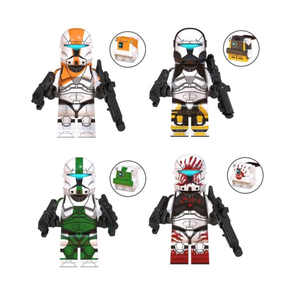 Star Wars Delta Squad Minifigure Bundle Clone Commandos