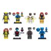 X-Men Ultimate Team Minifigure Bundle 8-pack