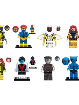 X-Men Ultimate Team Minifigure Bundle 8-pack