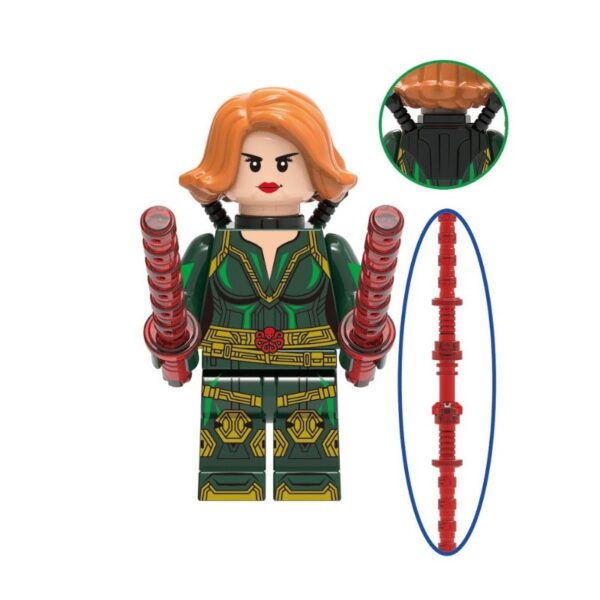 Black Widow Hydra Marvel Minifigure XH1524