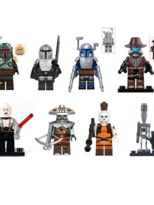 [8-Pack] Star Wars Bounty Hunters Minifigure Bundle
