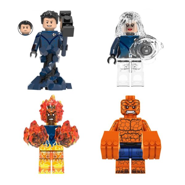 Fantastic Four Marvel Minifigure Bundle
