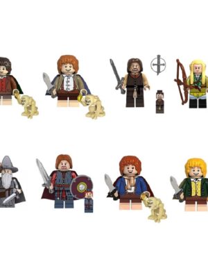 Fellowship of the Ring Minifigure Bundle Lord of the Rings 8-pack