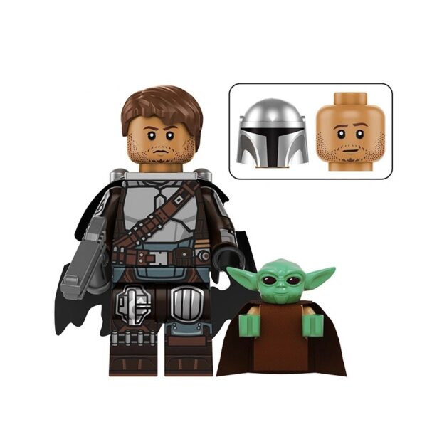 Mandalorian and Grogu Star Wars Minifigure TP511