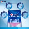 Crest 3D Whitestrips Sensitive & Gentle Teeth Whitening Strips – Level 7