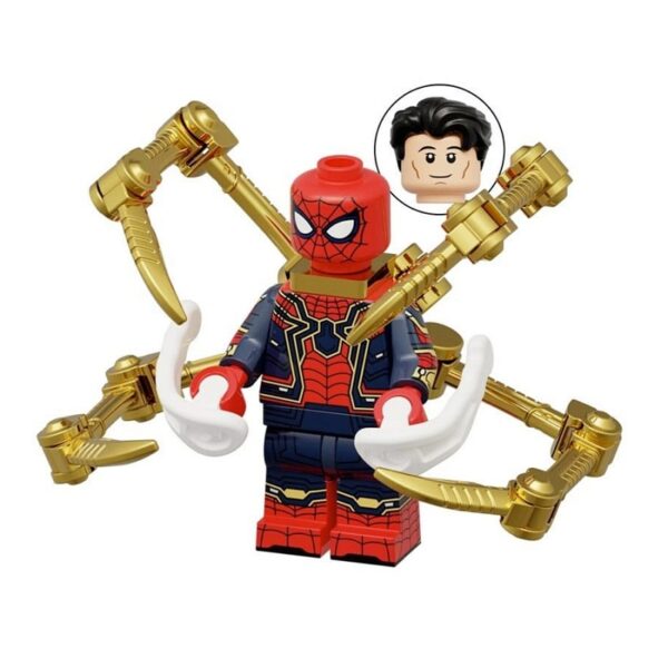 Spider-Man Iron Spider MCU Marvel Minifigure XP525 Spider-Man Iron Spider MCU Marvel Minifigure XP525